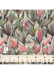 Nature flower style with pink,green colors - Image 5