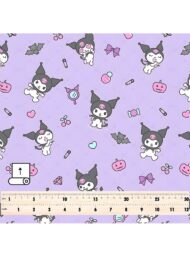 Cute animal style with purple,black colors - Image 5