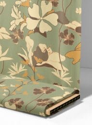 Nature flower style with brown, green colors - Image 4