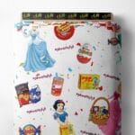 Princess mixed style with pink,blue colors