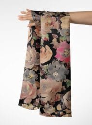 Flowers flower style with pink,green colors - Image 3