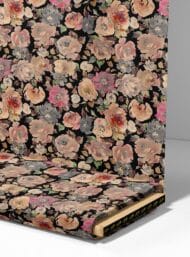 Flowers flower style with pink,green colors - Image 4