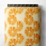 Fruit flower style with orange, yellow colors