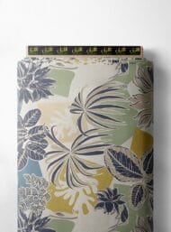 Nature flower style with green,blue colors