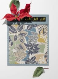 Nature flower style with green,blue colors - Image 6