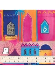 Buildings mixed style with pink,blue colors - Image 5