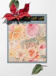 Nature flower style with pink,orange colors - Image 6