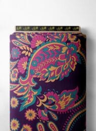 Floral flower style with pink,green colors