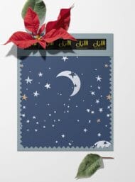 Night nature style with blue,white colors - Image 6