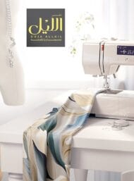 Nature flower style with blue,white colors - Image 7