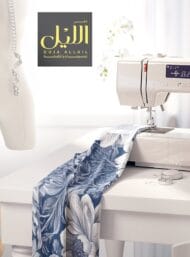 Nature flower style with blue, white colors - Image 7