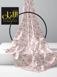 Bow flower style with pink colors - Image 2