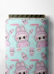 Cute animal style with pink, blue colors