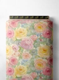 Flowers flower style with pink,yellow colors