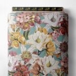 Floral flower style with pink,white colors