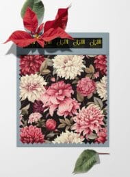 Flowers flower style with pink,white colors - Image 6