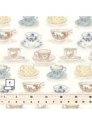 Cups classic style with blue,brown colors - Image 5