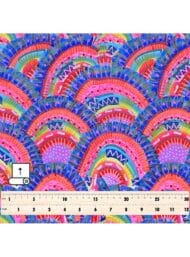 Colorful mixed style with blue,pink colors - Image 5