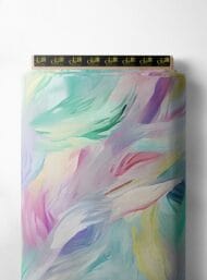 Colorful mixed style with pink,green colors