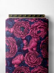 Nature flower style with pink, green colors