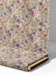 Flowers flower style with pink,green colors - Image 4