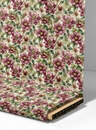 Nature flower style with green, pink colors - Image 4