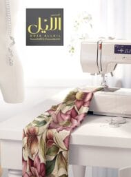 Nature flower style with green, pink colors - Image 7