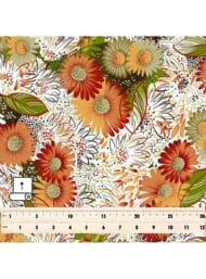 Flora flower style with red,green colors - Image 5