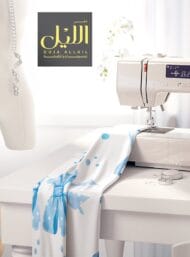 Love flower style with blue, white colors - Image 7