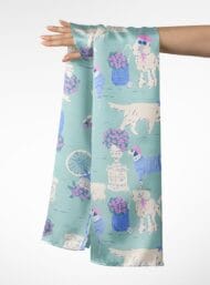 Dog animal style with pink,blue colors - Image 3