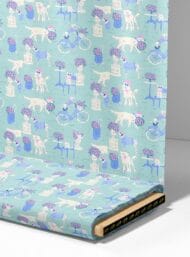 Dog animal style with pink,blue colors - Image 4