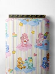 Bears nature style with blue,pink colors
