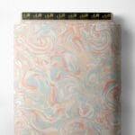 Swirl abstract style with pink,white colors