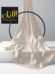 Swirl abstract style with pink,white colors - Image 2