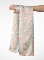 Swirl abstract style with pink,white colors - Image 3