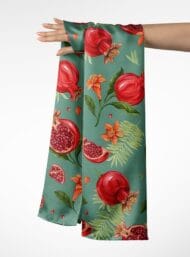 Fruit flower style with red,green colors - Image 3