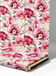 Nature flower style with red,pink colors - Image 4