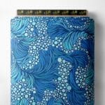 Ocean nature style with blue colors