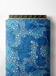 Ocean nature style with blue colors