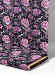 Nature flower style with purple,green colors - Image 4