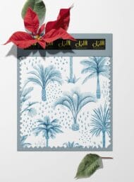 Tree nature style with blue, white colors - Image 6