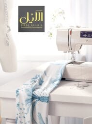 Tree nature style with blue, white colors - Image 7