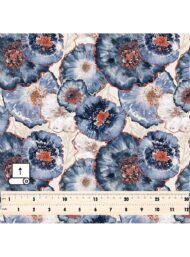 Nature flower style with blue, white colors - Image 5