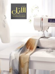 Nature flower style with brown,blue colors - Image 7