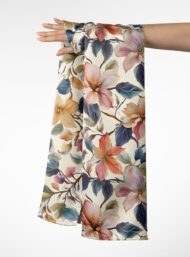 Nature flower style with pink,green colors - Image 3