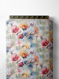 Nature flower style with pink,yellow colors