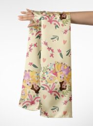 Princess flower style with pink,yellow colors - Image 3