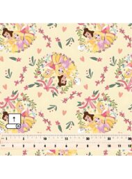 Princess flower style with pink,yellow colors - Image 5