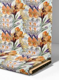 Nature flower style with orange,yellow colors - Image 4