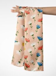 Nature flower style with red,green colors - Image 3